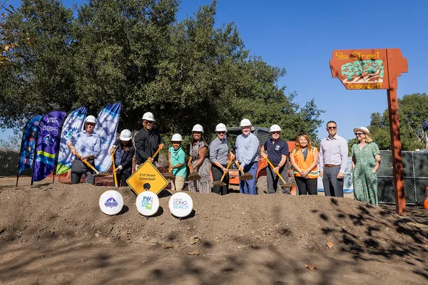 Long Beach breaks ground on 51st Street Greenbelt expansion to add park space in North Long Beach